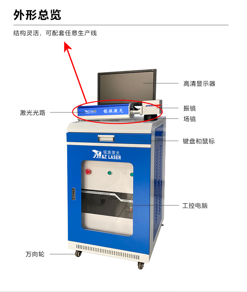 生产线专用激光打标机
